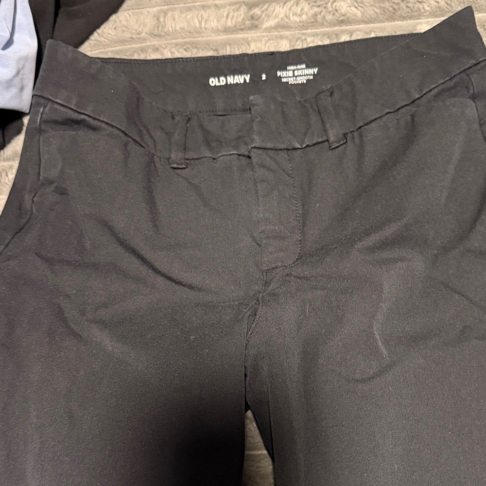 Old Navy High-Rise Black Skinny Pants